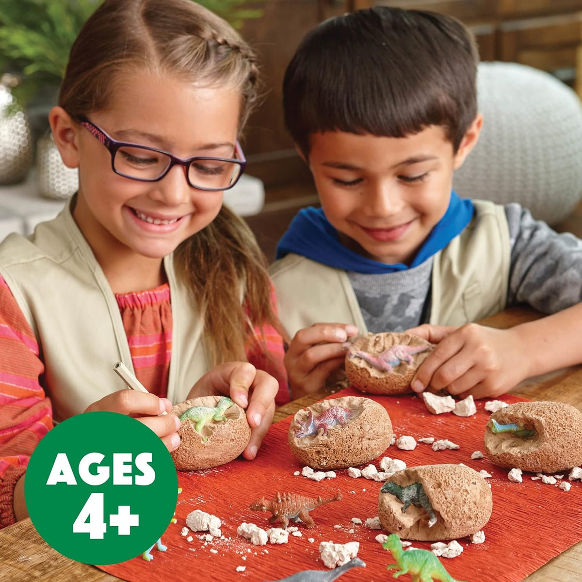 Dig It Up! Dinosaur Eggs Excavation Kit – HUZZAH! Toys