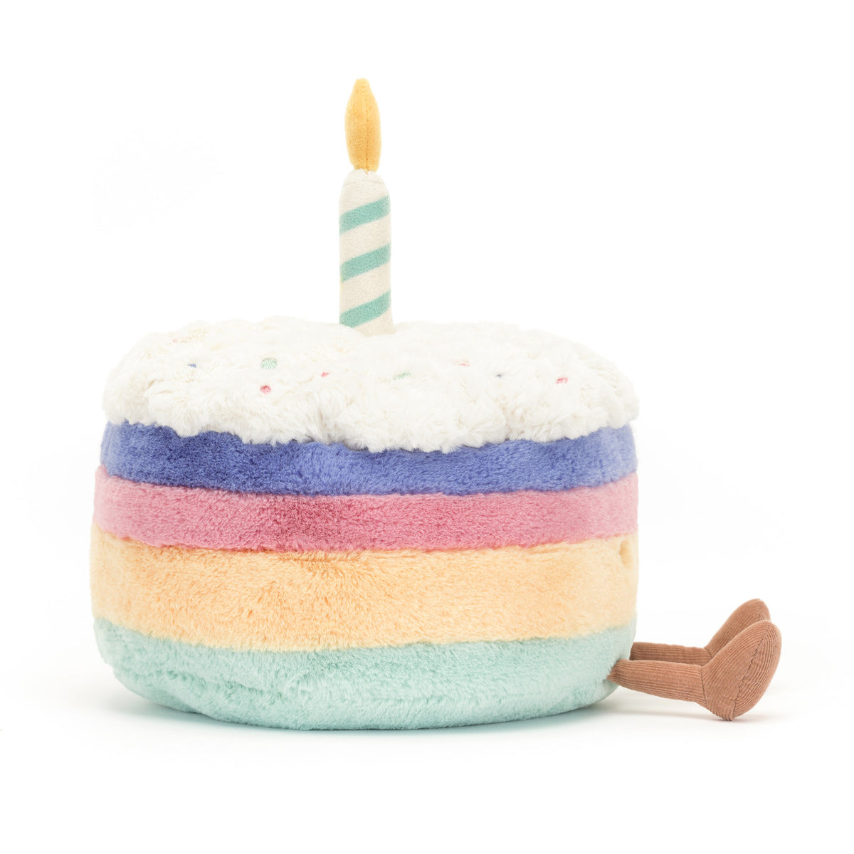 Amuseables Rainbow Birthday Cake - Medium – HUZZAH! Toys