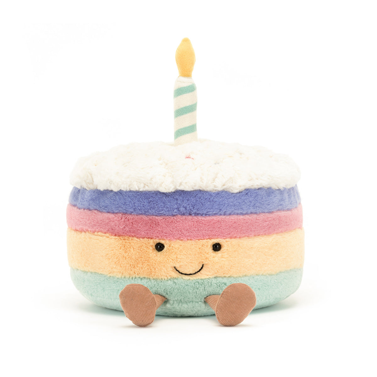 Amuseables Rainbow Birthday Cake - Medium – HUZZAH! Toys
