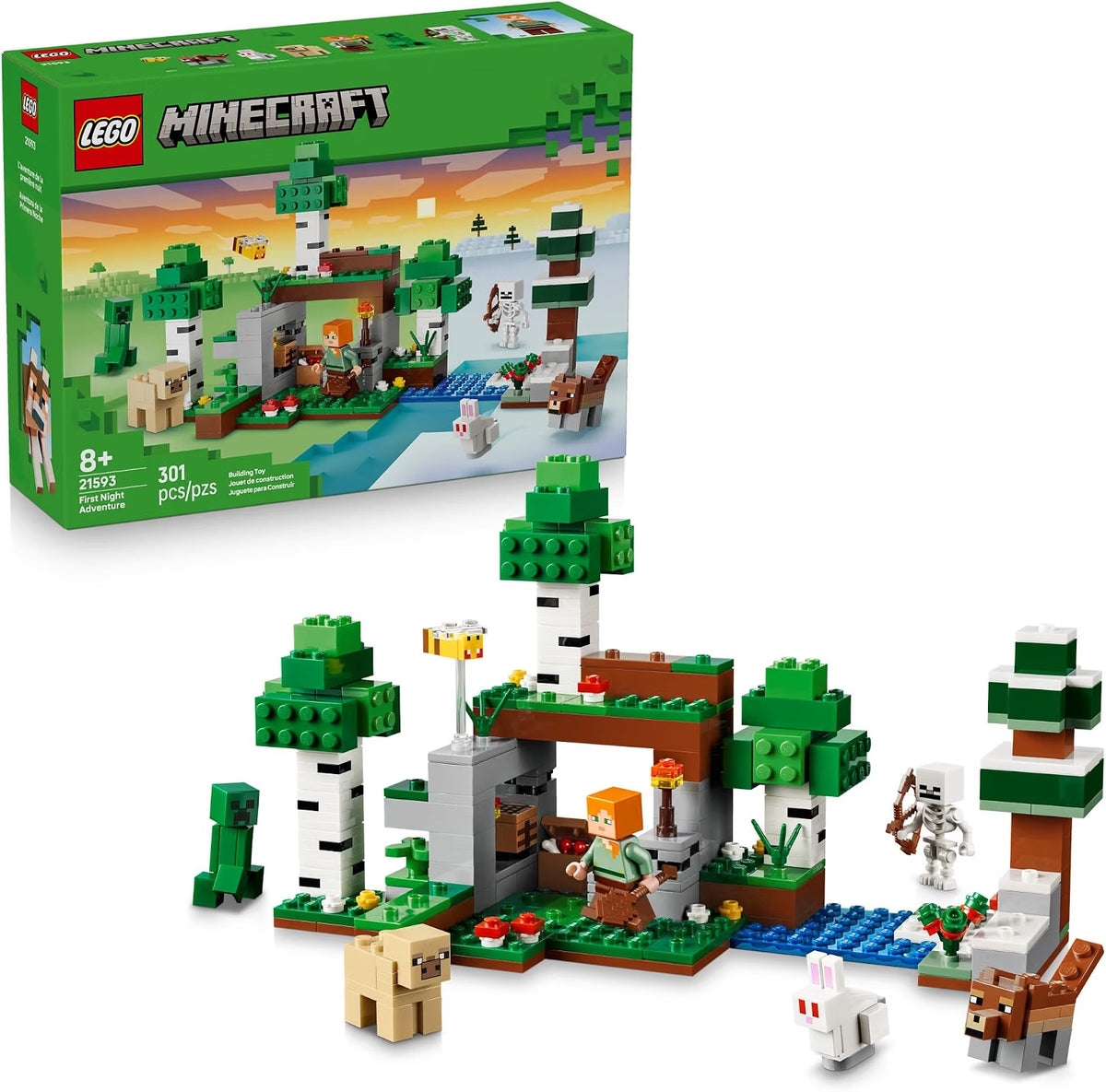 Lego 21593 - Minecraft First Night Adventure – HUZZAH! Toys