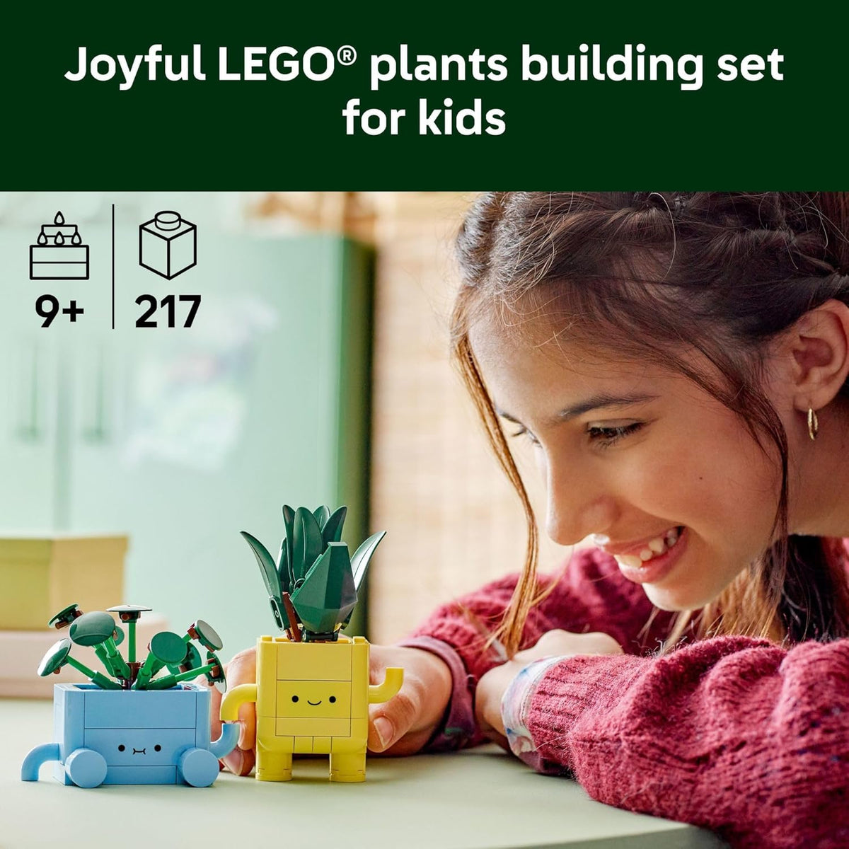 Lego 10349 - Botanicals Happy Plants – HUZZAH! Toys
