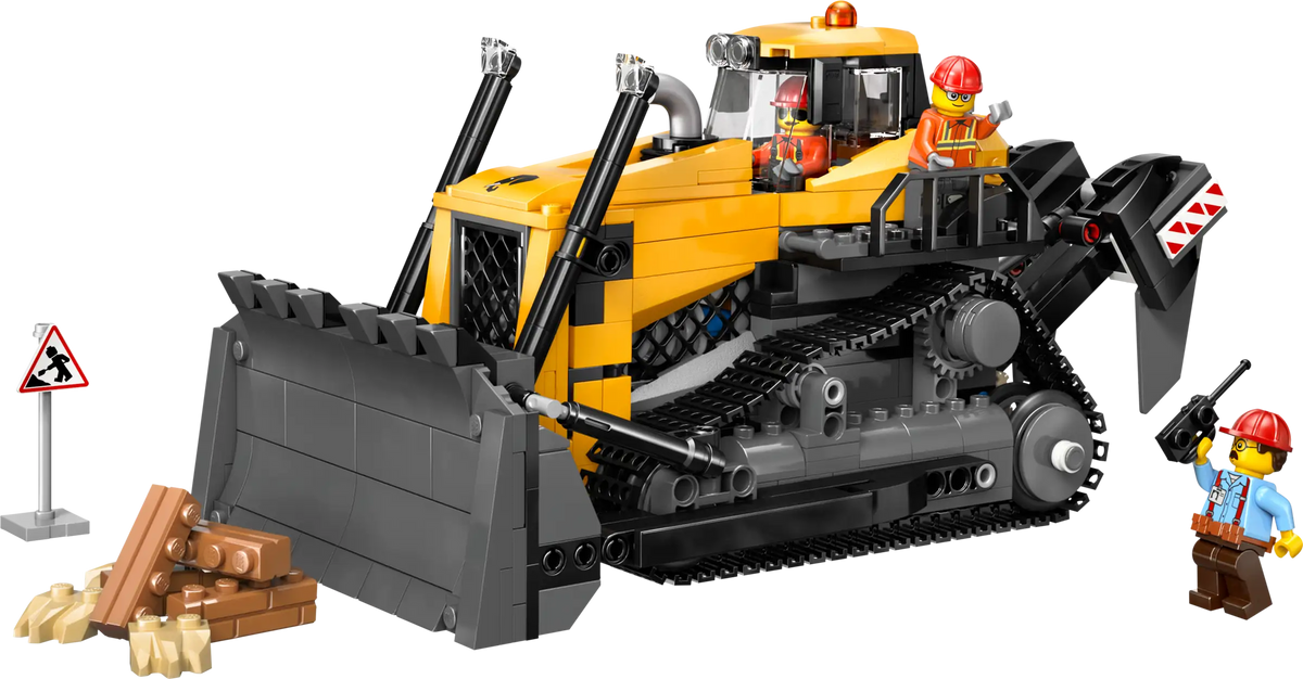 Lego 60466 - City Yellow Bulldozer – HUZZAH! Toys