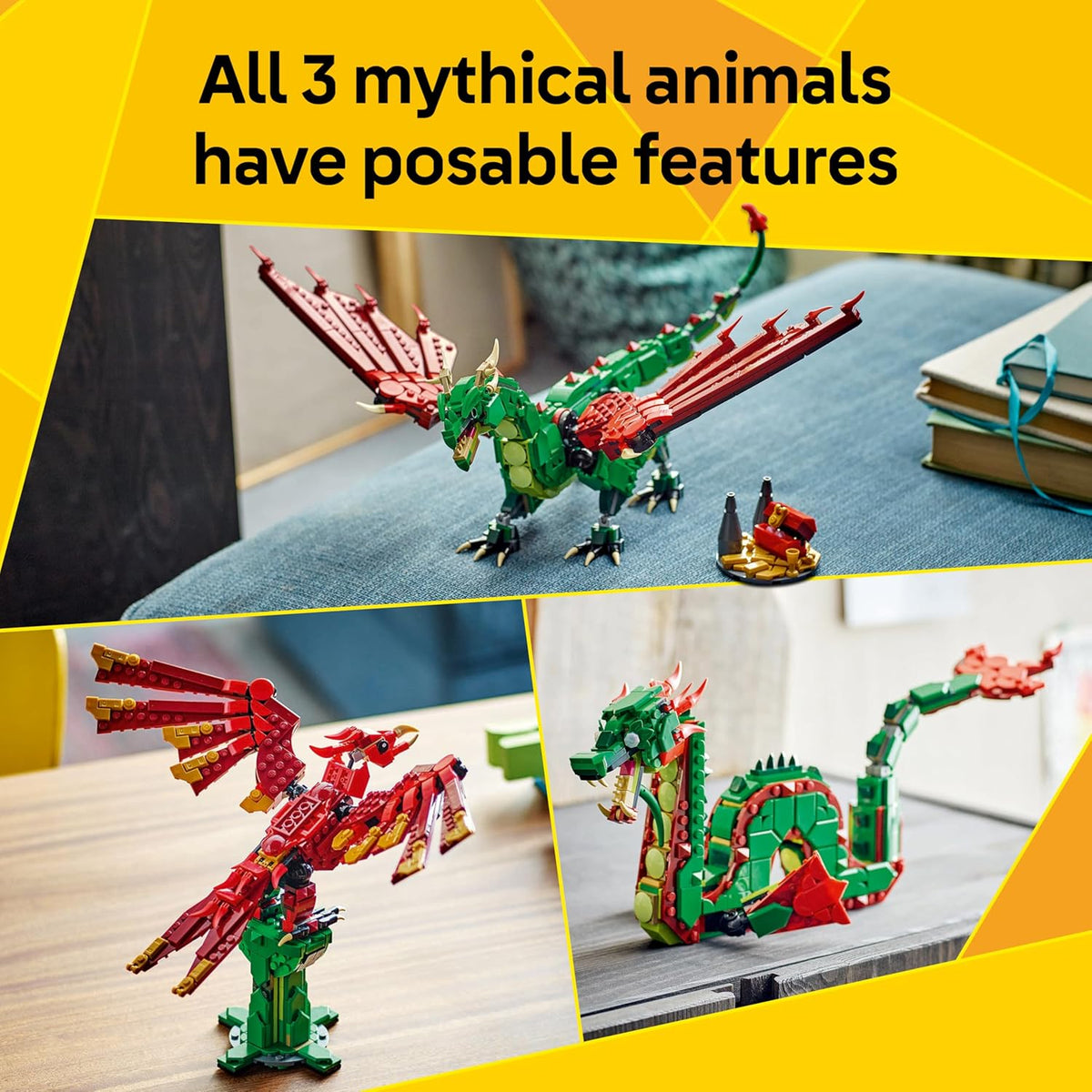 Lego 31161 - Creator Medieval Dragon – HUZZAH! Toys
