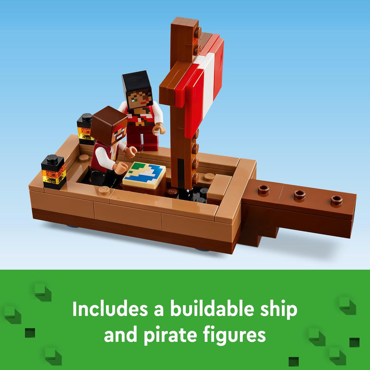 Lego 21259 - Minecraft The Pirate Ship Voyage – HUZZAH! Toys