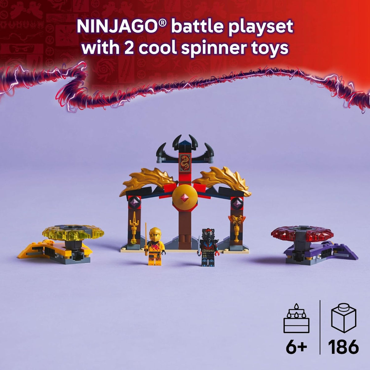 Lego 71826 - Ninjago Dragon Spinjitzu Battle Pack – HUZZAH! Toys