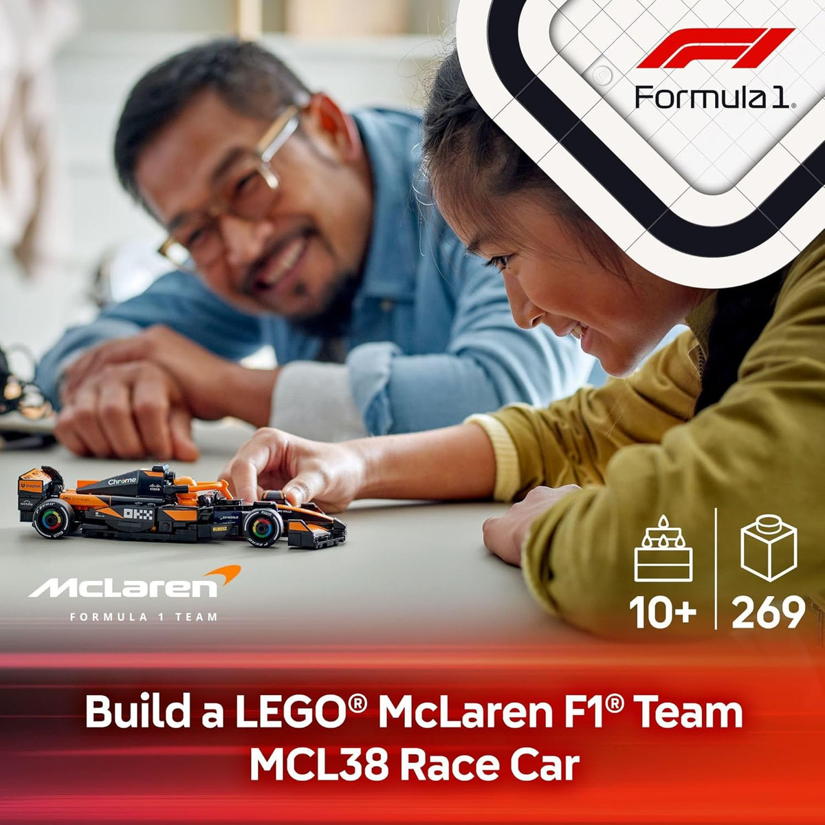 Lego 77251 - Speed McLaren F1 Team MCL38 – HUZZAH! Toys