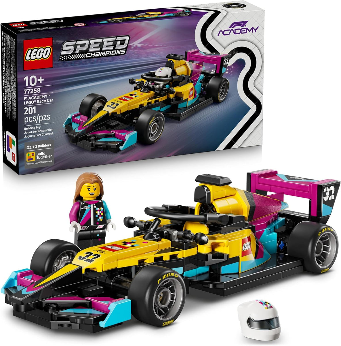 Lego 77258 - Speed F1 Academy Lego Race Car – HUZZAH! Toys