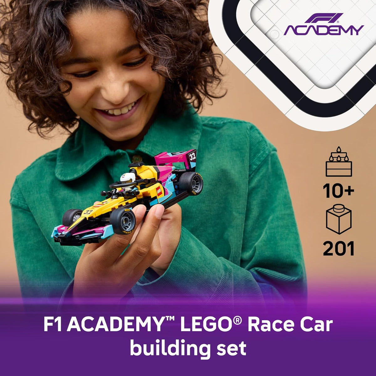 Lego 77258 - Speed F1 Academy Lego Race Car – HUZZAH! Toys