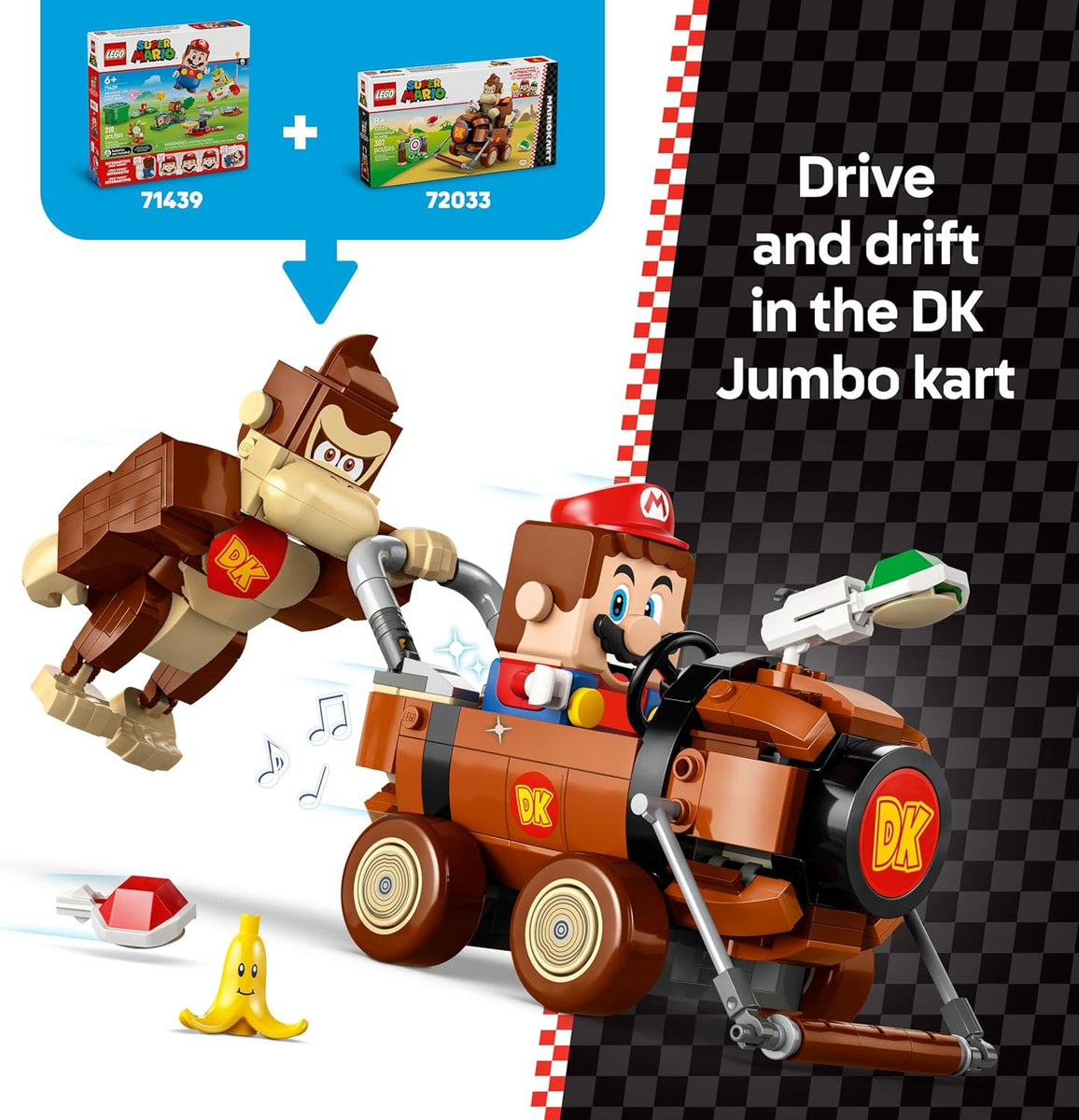 Lego 72033 - Super Mario Donkey Kong & DK Jumbo – HUZZAH! Toys