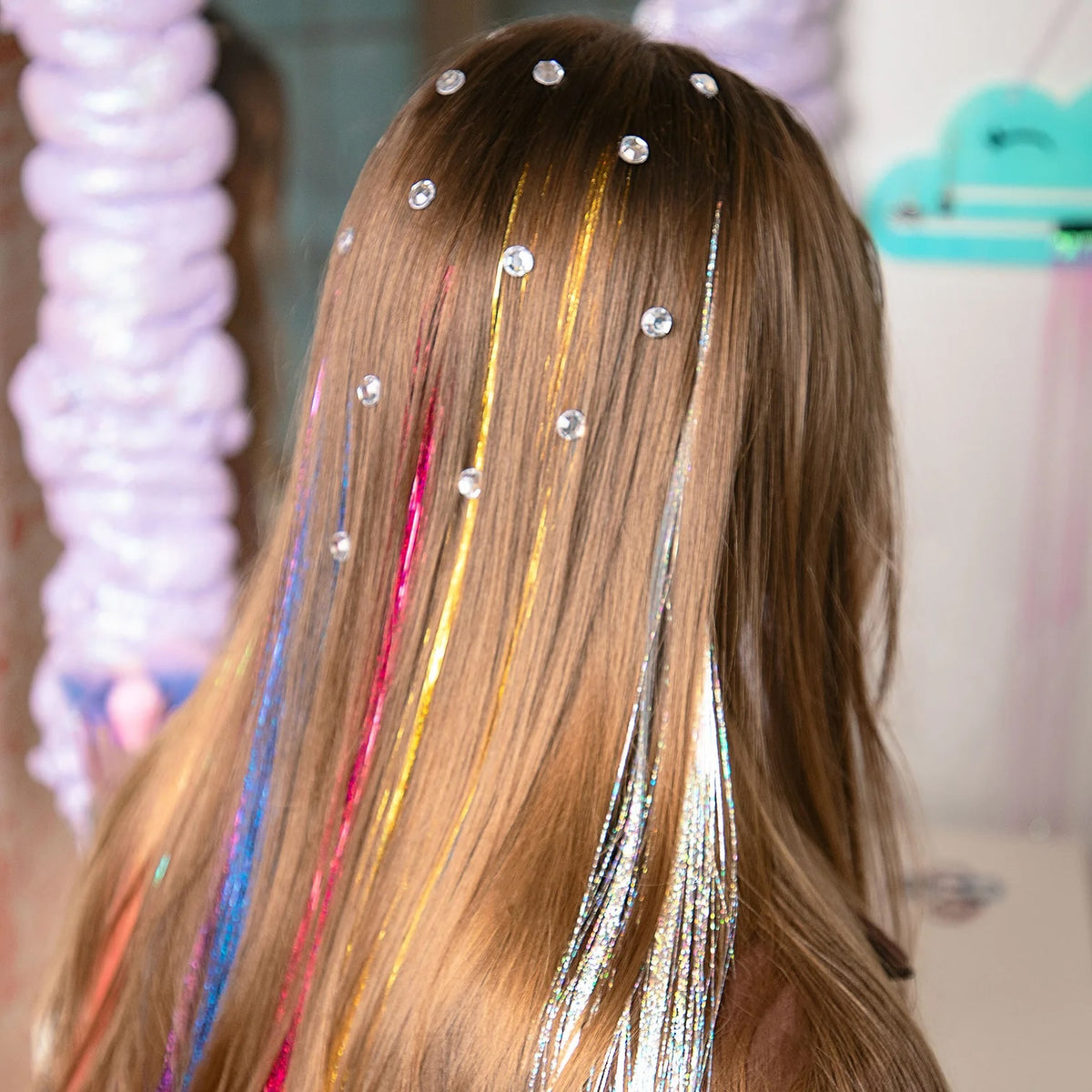Shimmer & Style Tinsel Hair Styling Kit – HUZZAH! Toys
