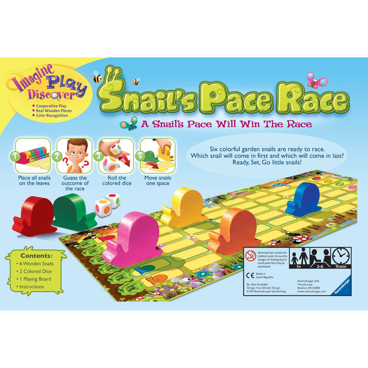 Snail’s Pace Race HUZZAH! Toys