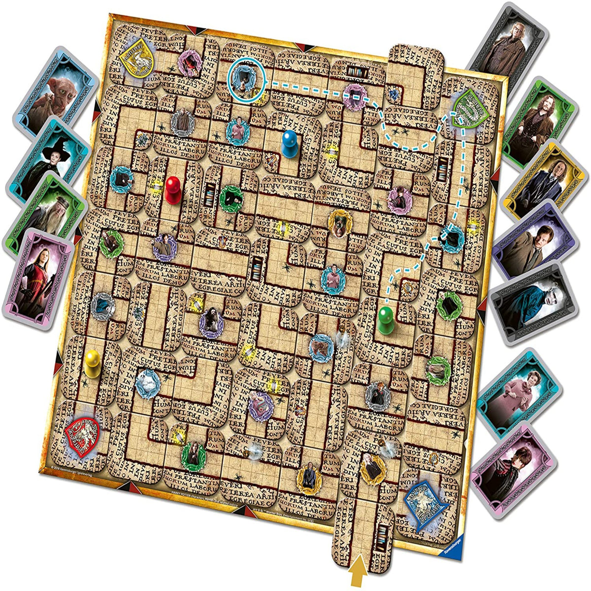  Ravensburger Harry Potter Labyrinth Family Board Game for Kids  & Adults Age 7 & Up - So Easy to Learn & Play with Great Replay Value :  Toys & Games