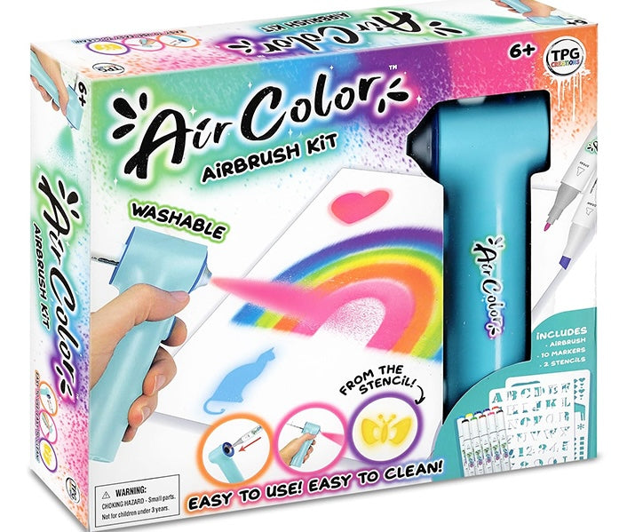 Air Color Airbrush Kit – HUZZAH! Toys