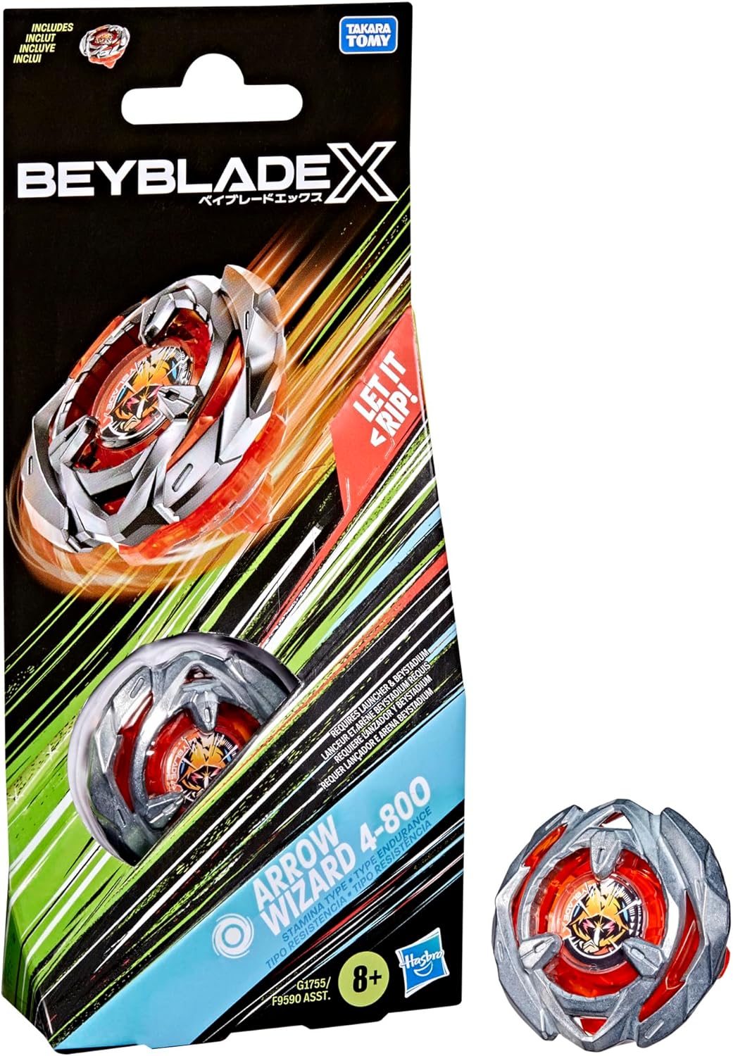 BLALA セミドライ グレー/レッド Beyblade X Battling Tops – HUZZAH! Toys