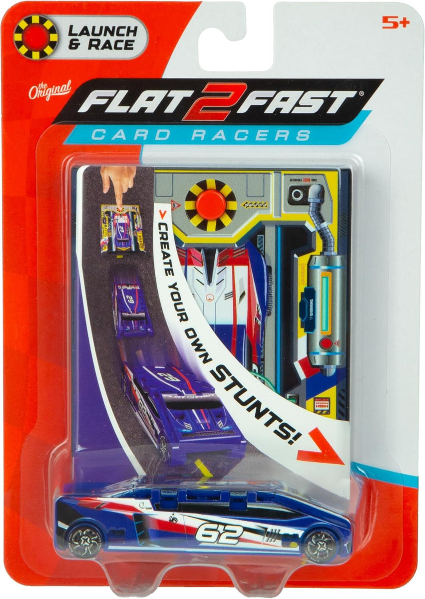 Flat 2 Fast Card Racers – HUZZAH! Toys