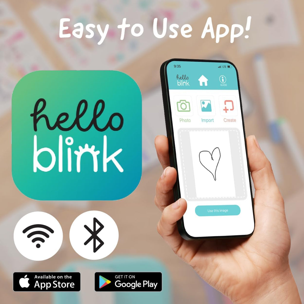 Hello Bright Sticker Maker Hello Blink - Sticker Maker – HUZZAH! Toys