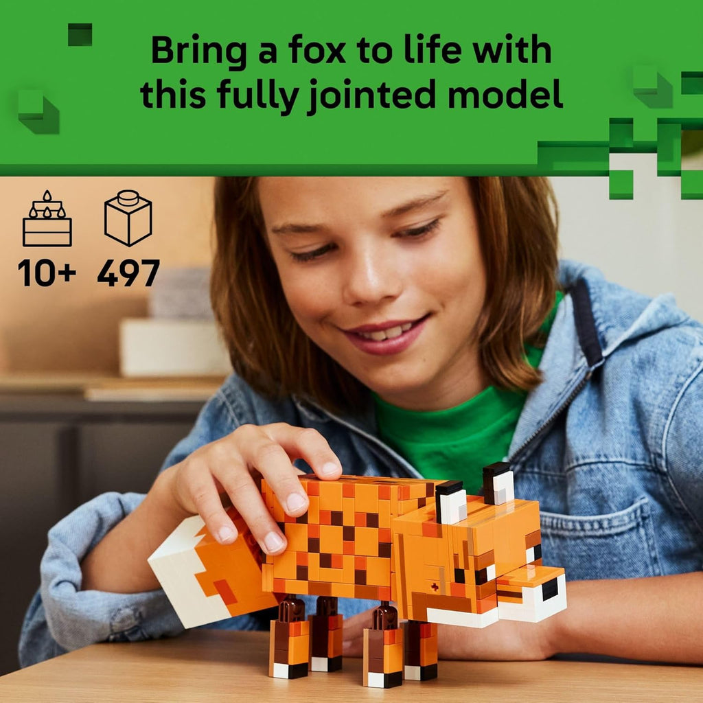 Lego 21588 - Minecraft The Fox – HUZZAH! Toys