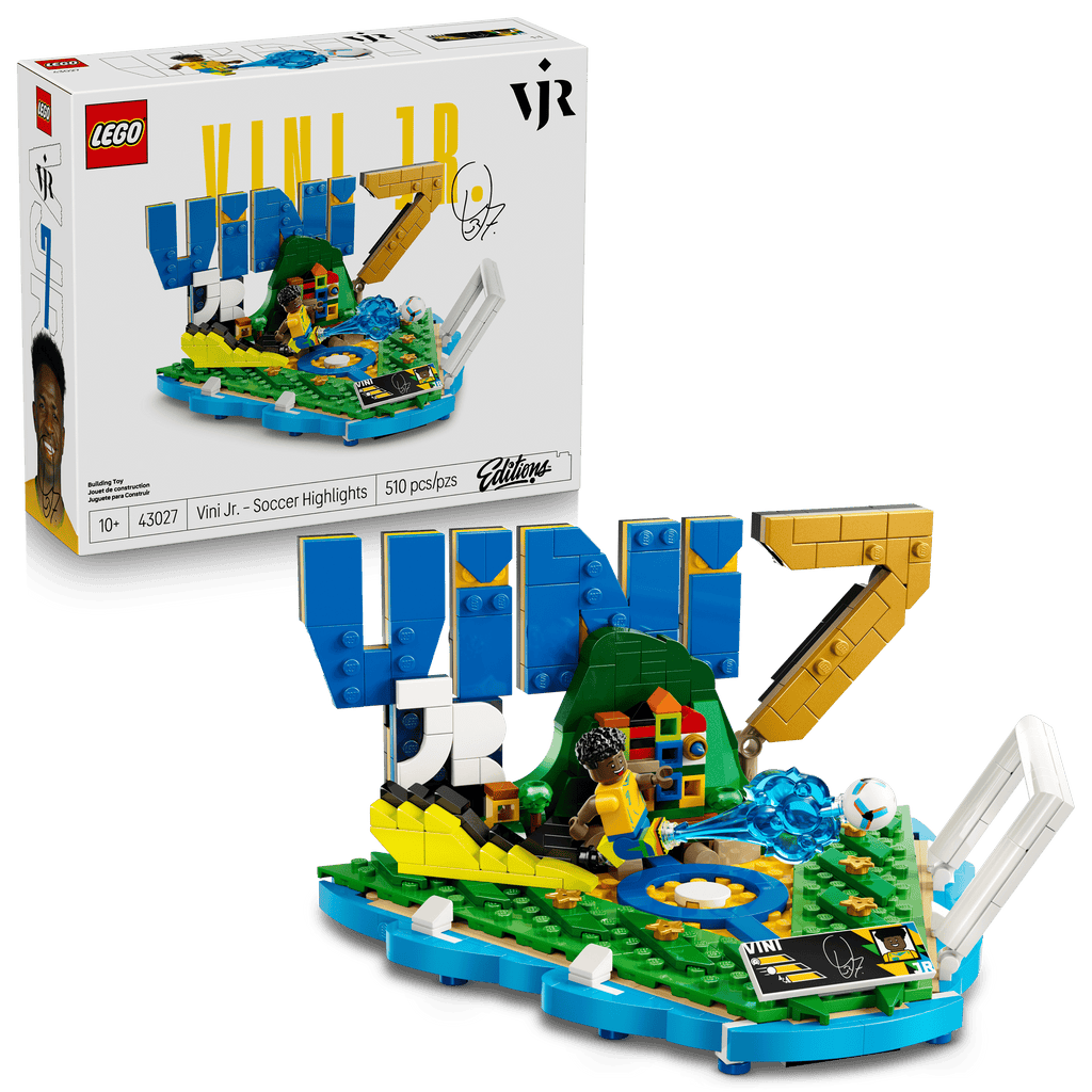 Lego 43027 - Editions - Vini Jr. - Soccer Highlights – HUZZAH! Toys