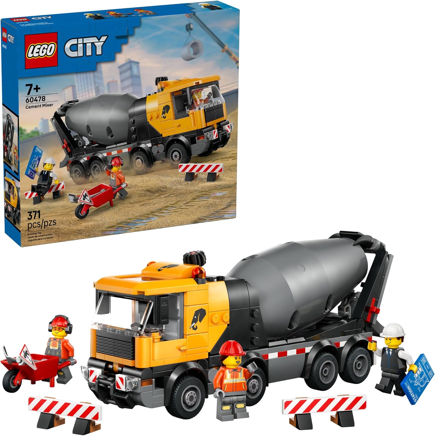 Lego 60478 - City Cement Mixer – HUZZAH! Toys