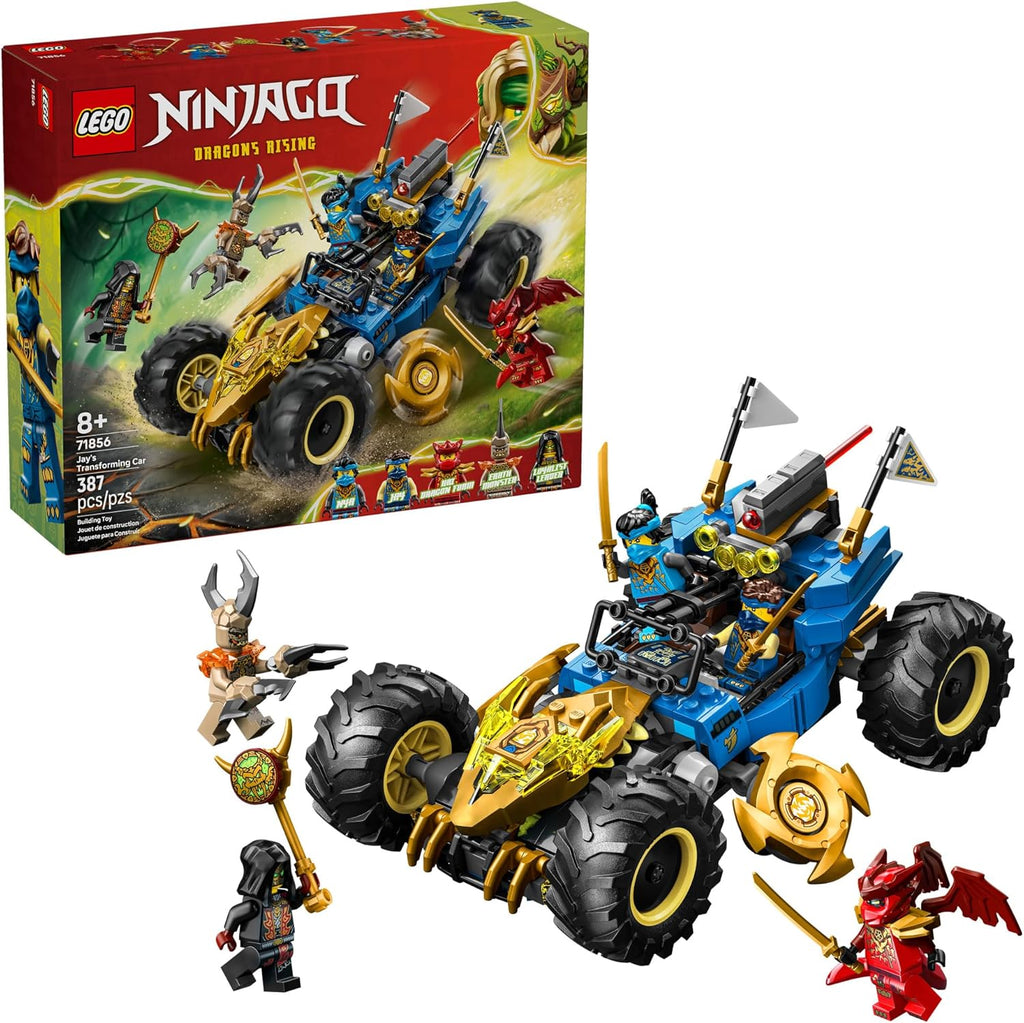 Lego 71856 - Ninjago Jay's Transforming Car – HUZZAH! Toys