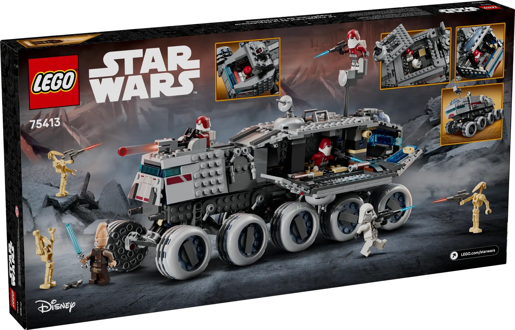 Lego 75413 - Star Wars Republic Juggernaut – HUZZAH! Toys