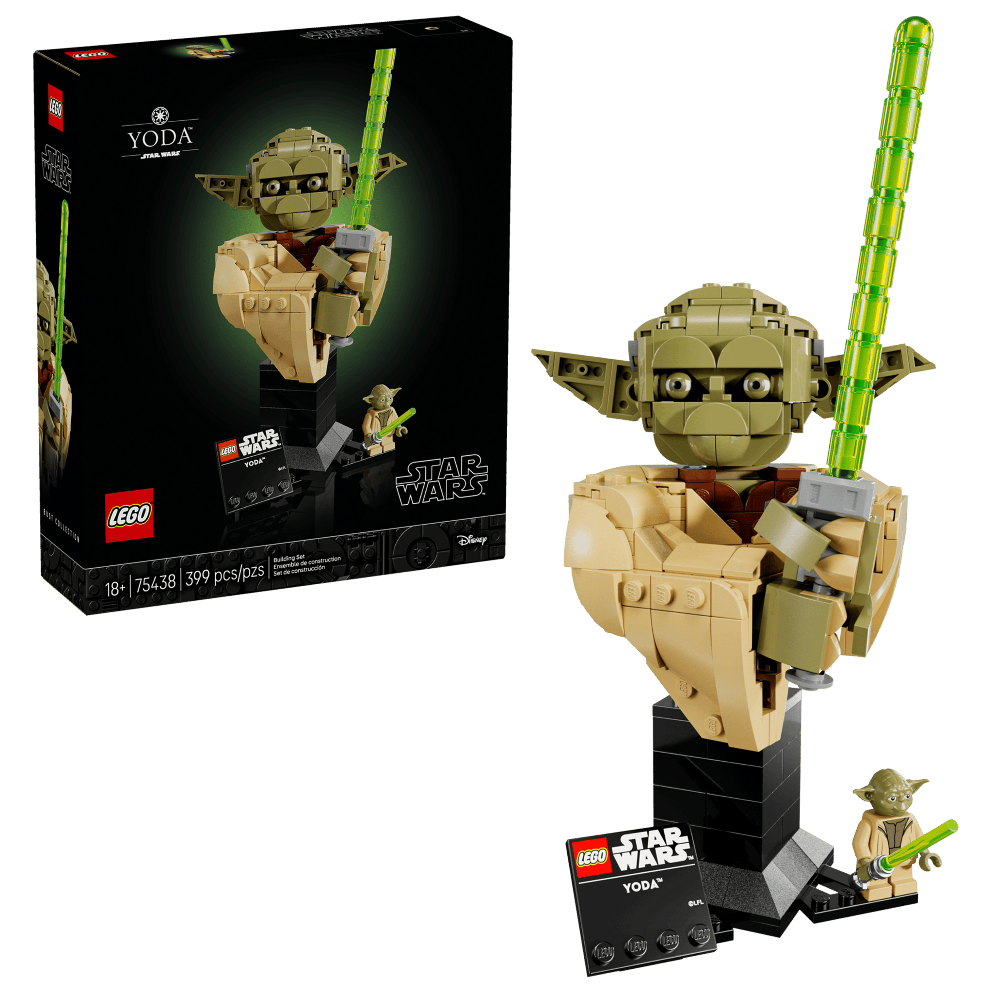 Lego 75438 - Star Wars Yoda Bust – HUZZAH! Toys