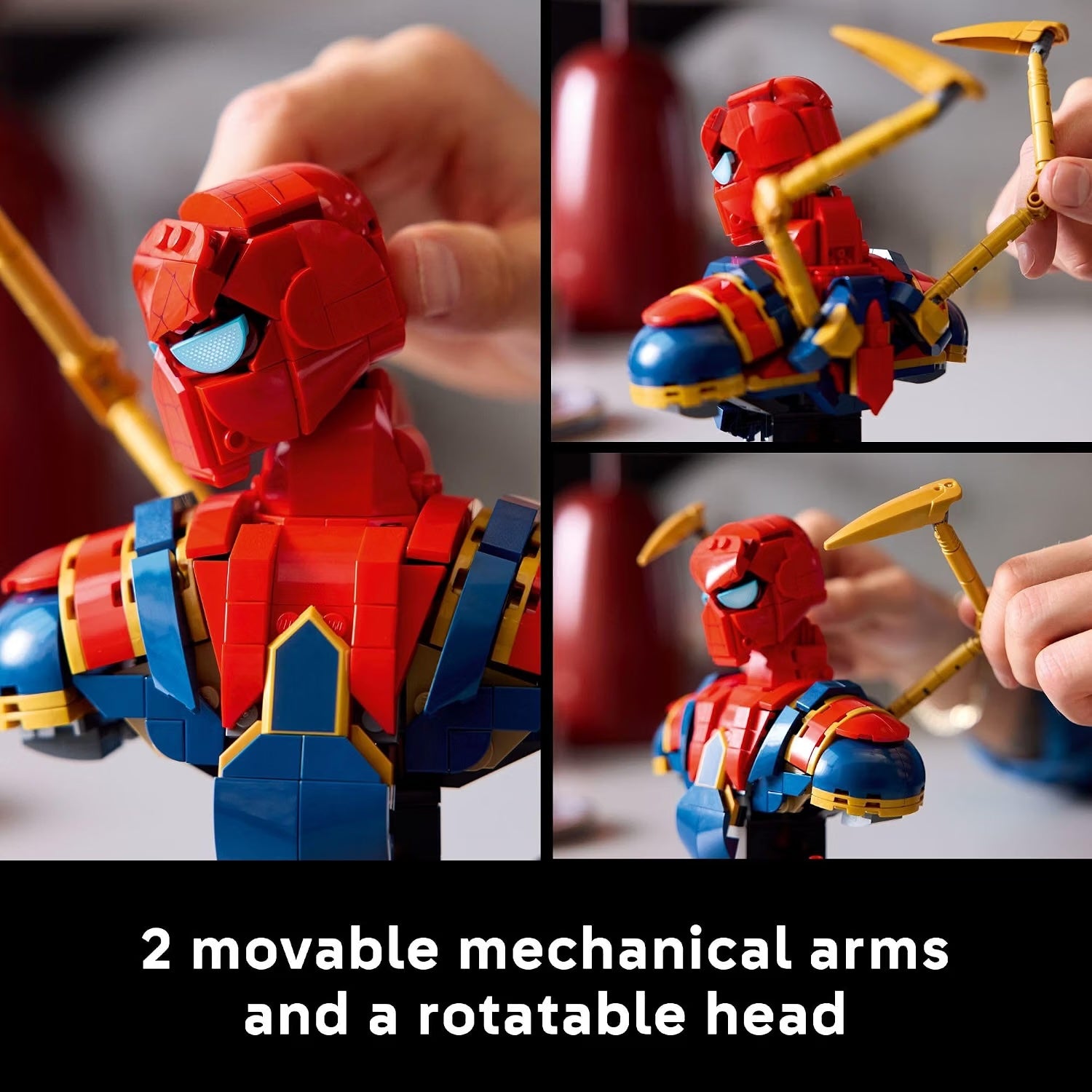 Lego 76326 - Marvel Iron Spider-Man Bust – HUZZAH! Toys