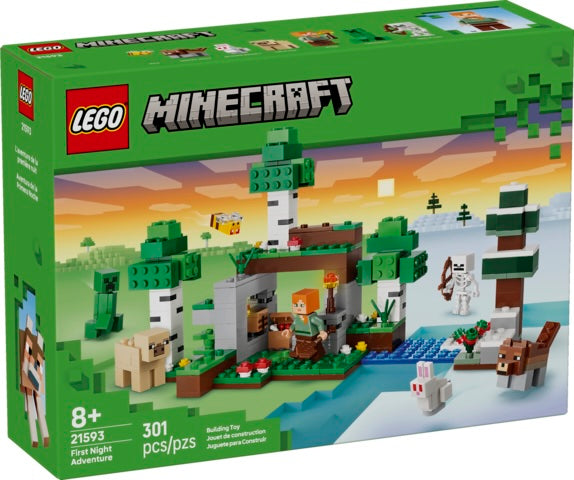 Lego 21593 - Minecraft First Night Adventure – HUZZAH! Toys