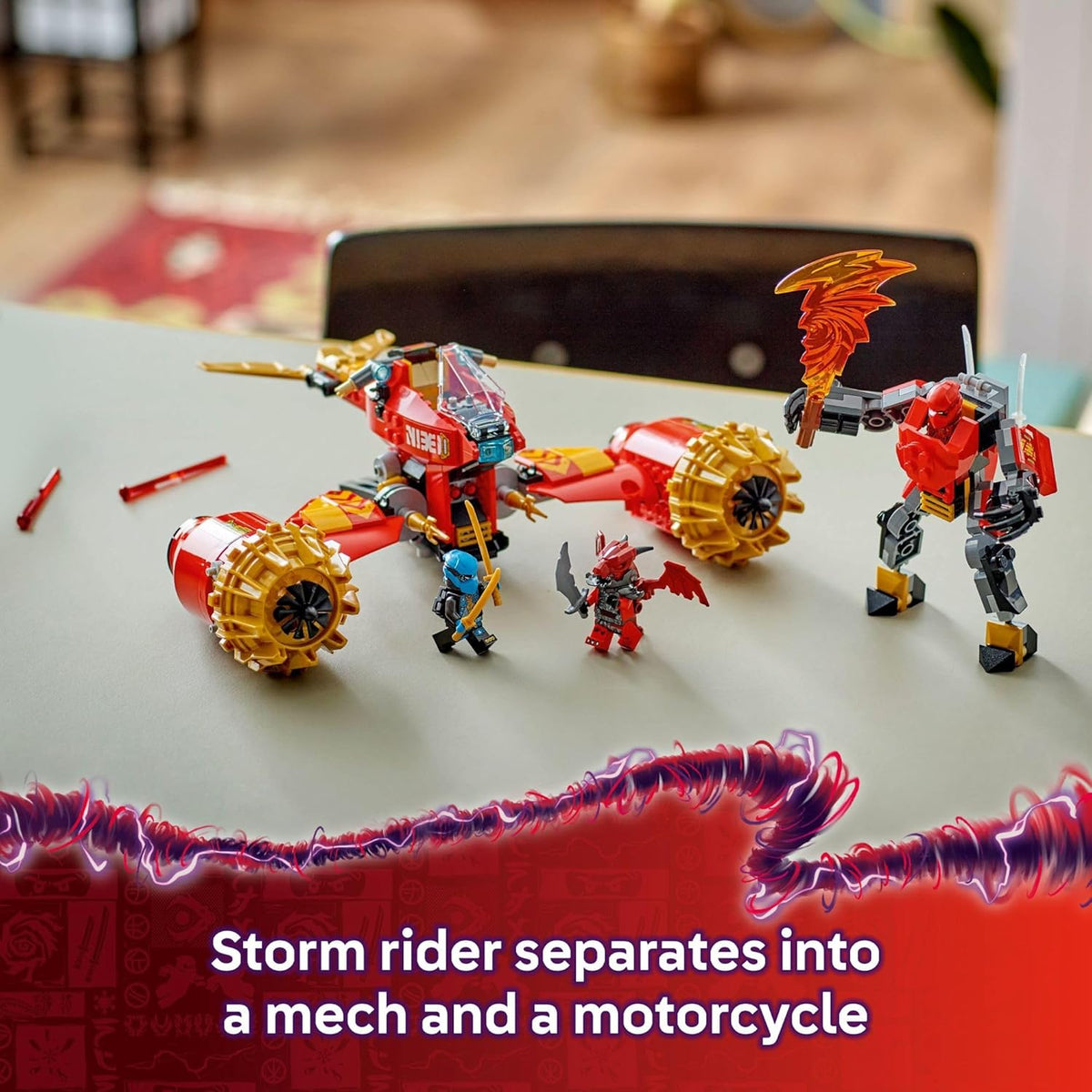 Lego 71830 - Ninjago Kai's Mech Storm Rider – HUZZAH! Toys