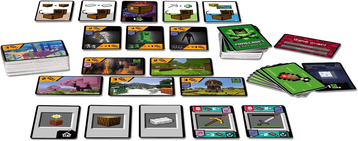 Minecraft Explorers Card Game HUZZAH Toys minecraft-explorers-card-game-huzzah-toys