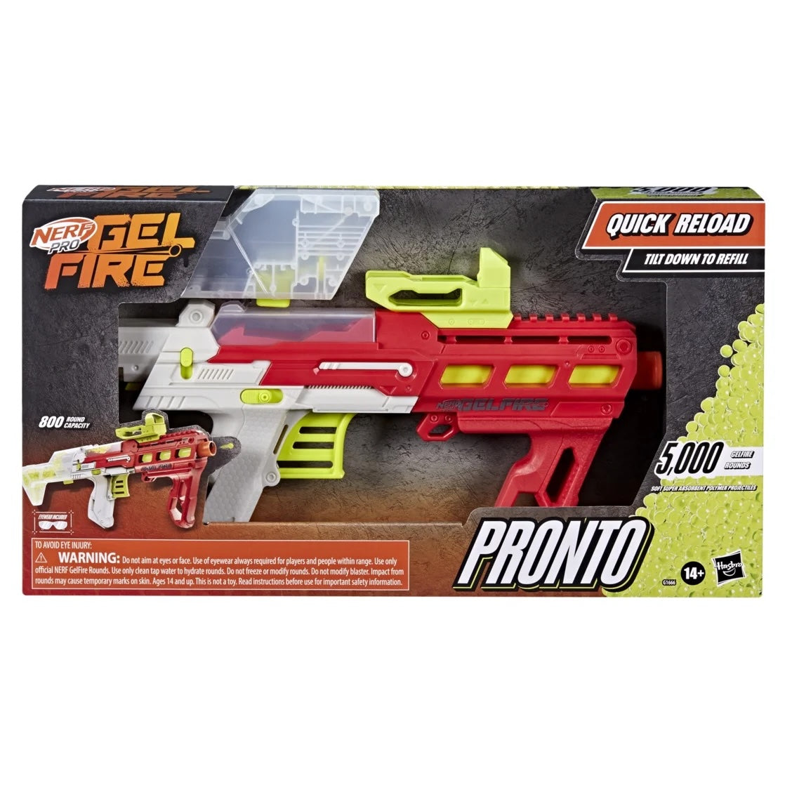 nerf handschuhe Nerf Pro Gelfire Pronto Blaster