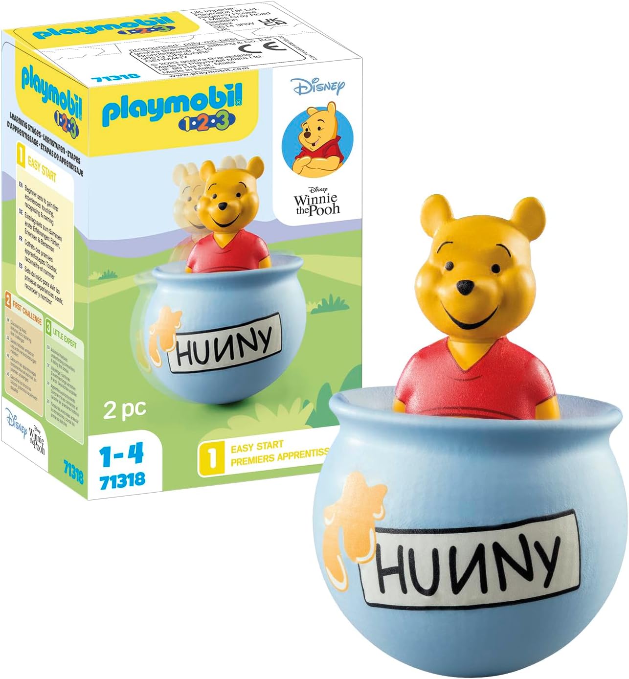 Playmobil 1.2.3 & Disney: Winnie's Counter Balance Honey Pot