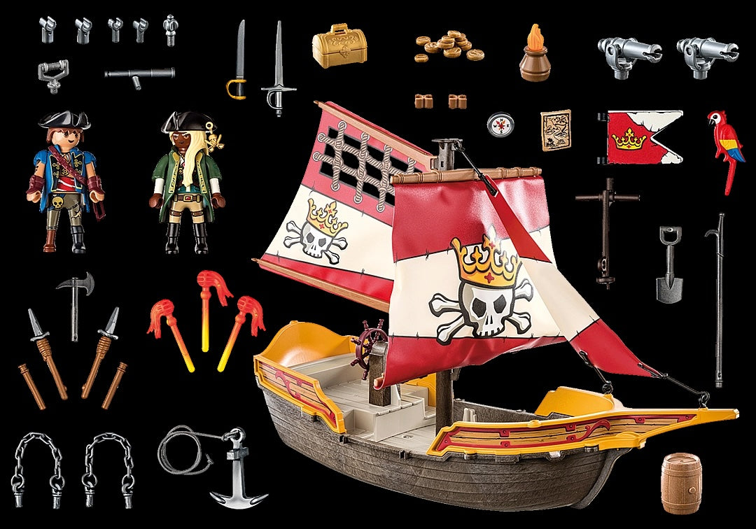 Playmobil 71418 - Pirate Ship – HUZZAH! Toys