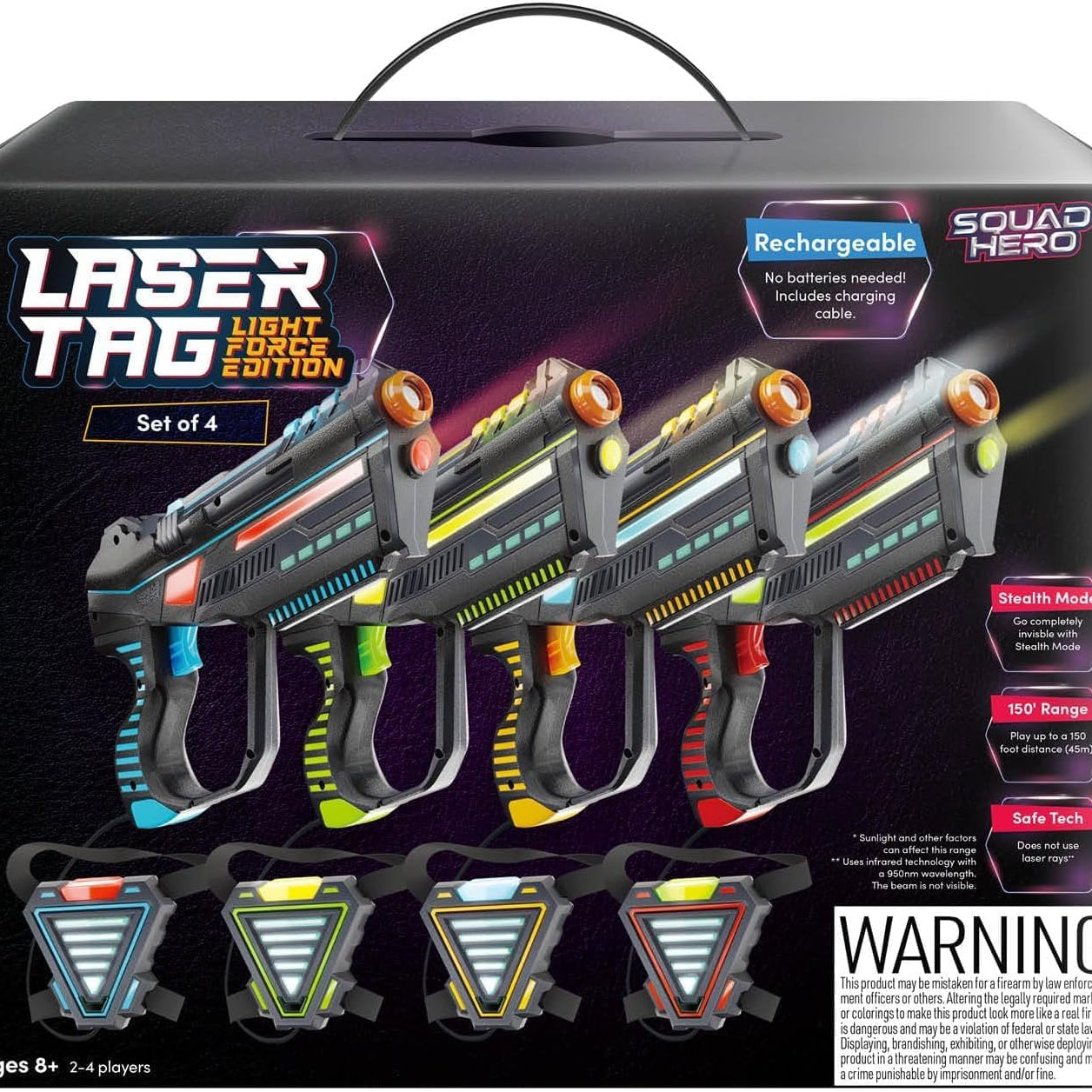 Squad Hero Laser Tag – HUZZAH! Toys