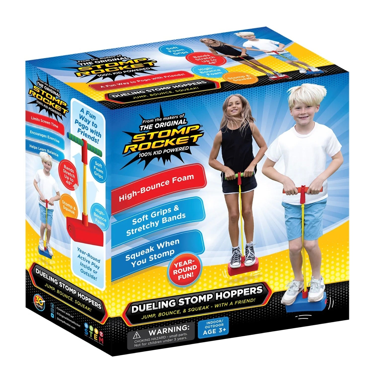 Dueling Stomp Hoppers – HUZZAH! Toys