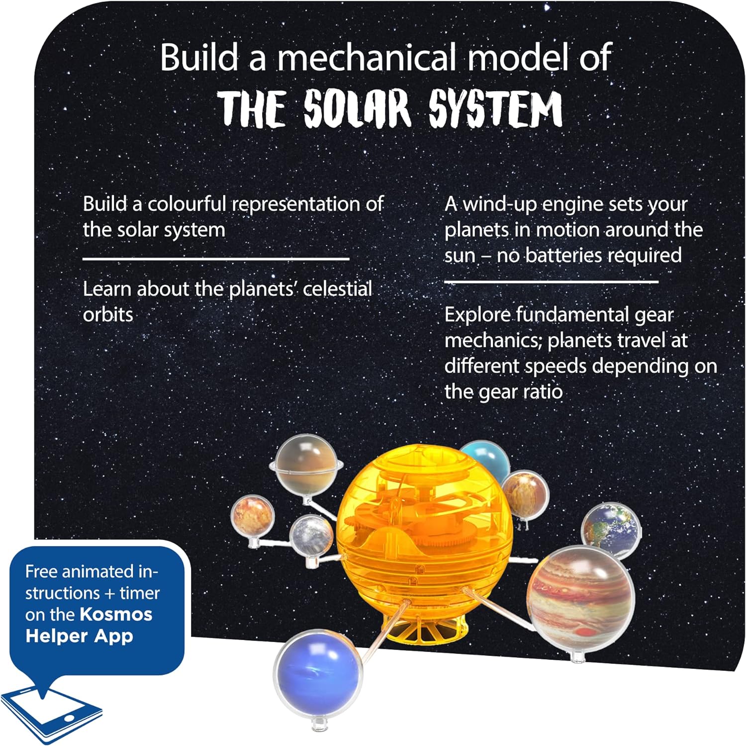 Solar System Built Build An Amazing Mechanical Model Of The Solar System