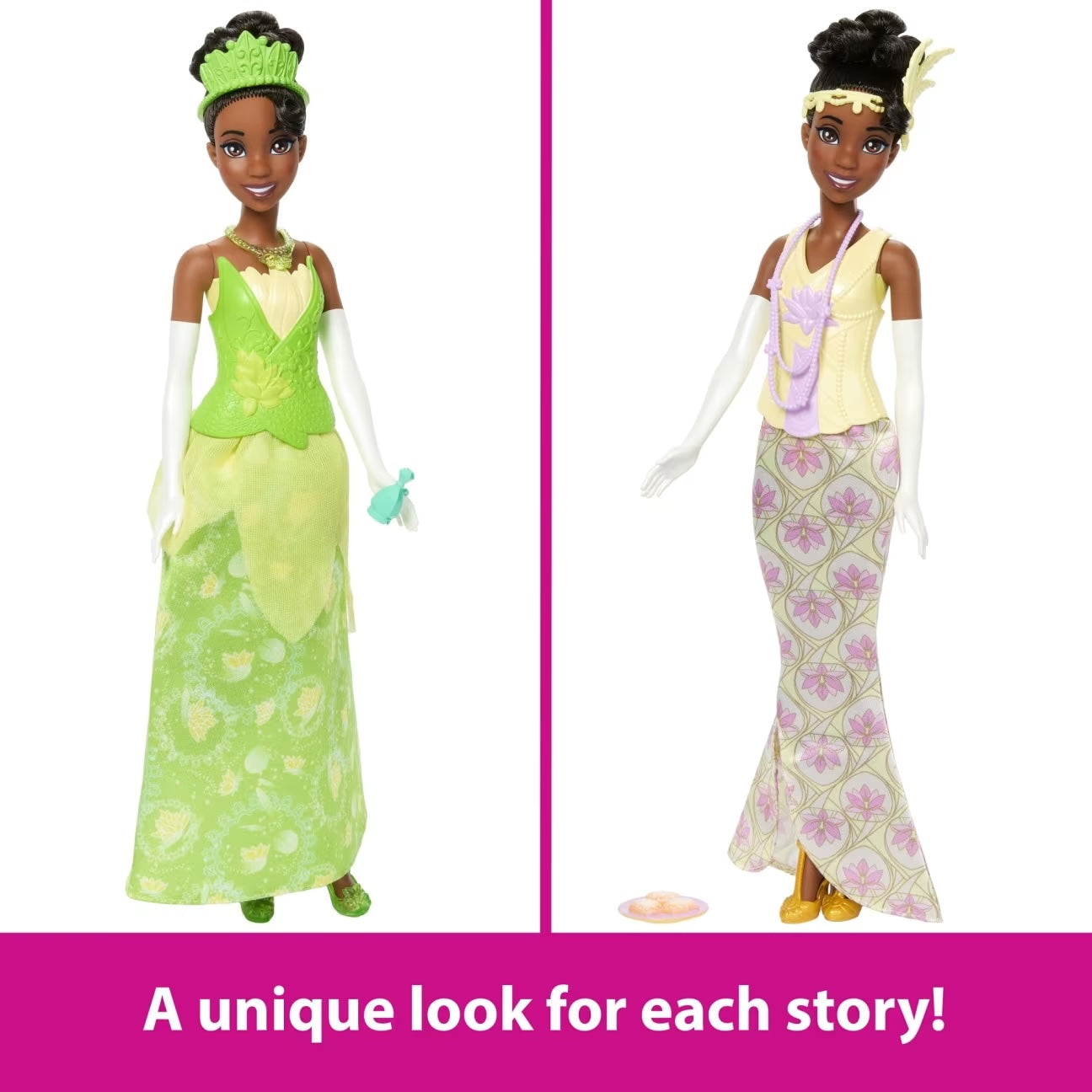 princess tiana dress and doll Tiana Disney Story Doll, The Princess and the Frog
