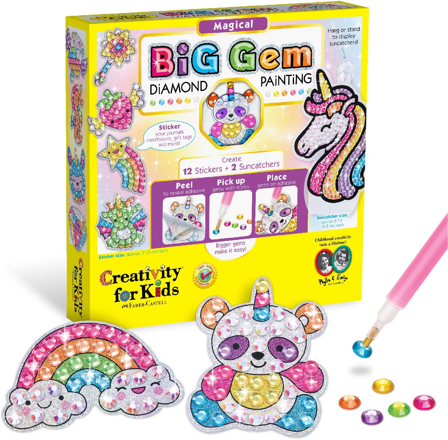 Creativity for Kids Big Gem Diamond Painting Kit - Magical