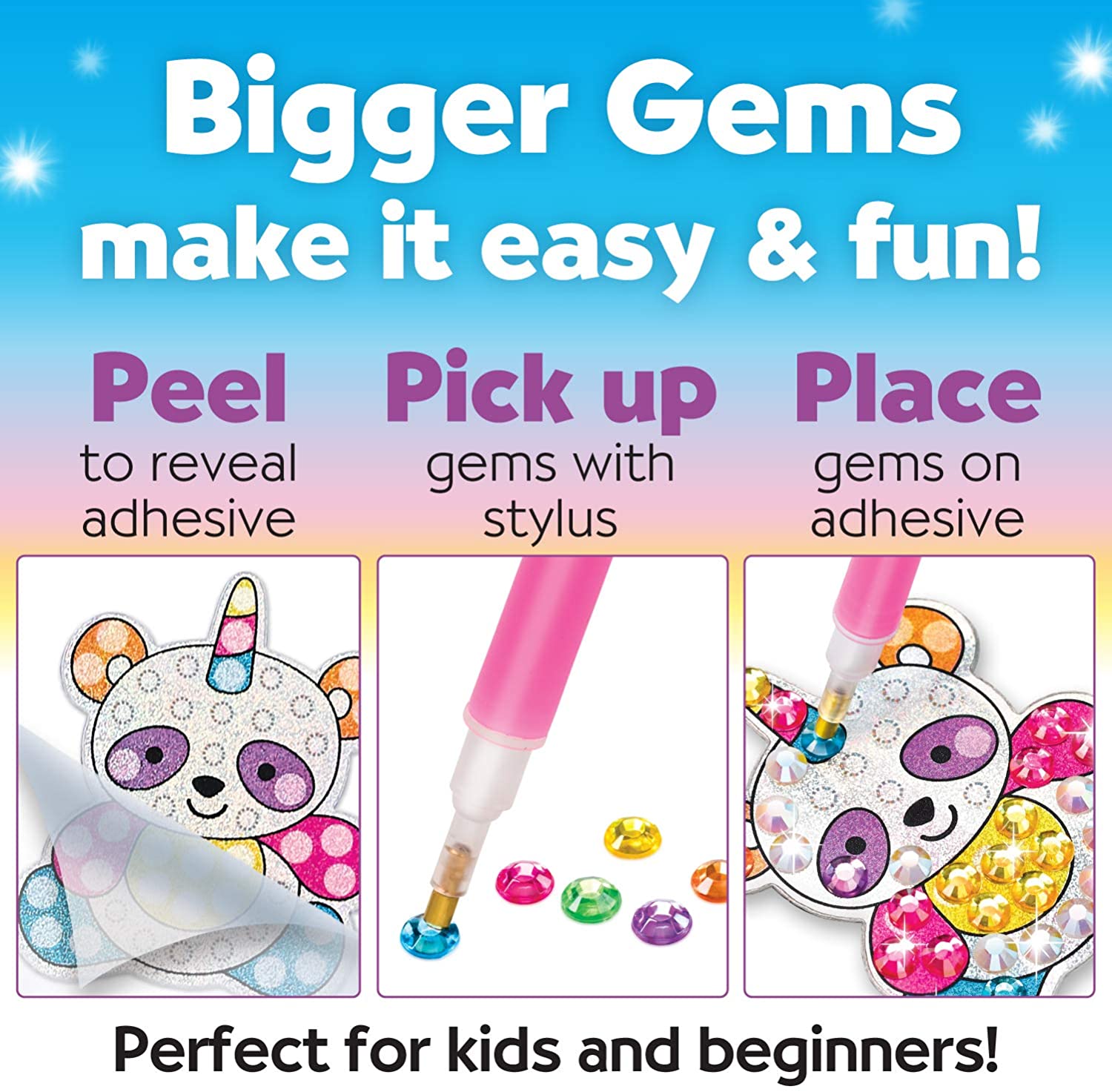 Creativity for Kids Big Gem Diamond Painting Kit - Magical