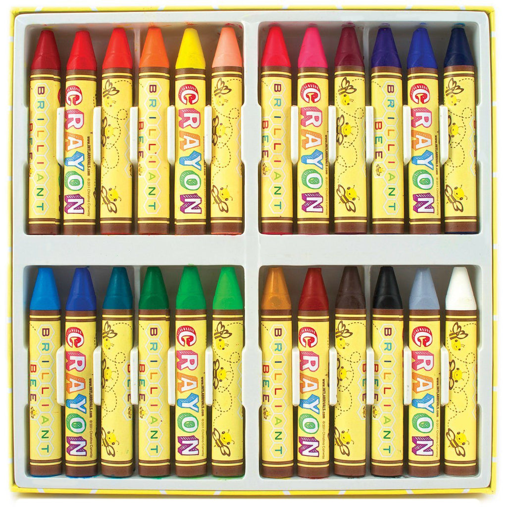 24 Brilliant Bee Crayons