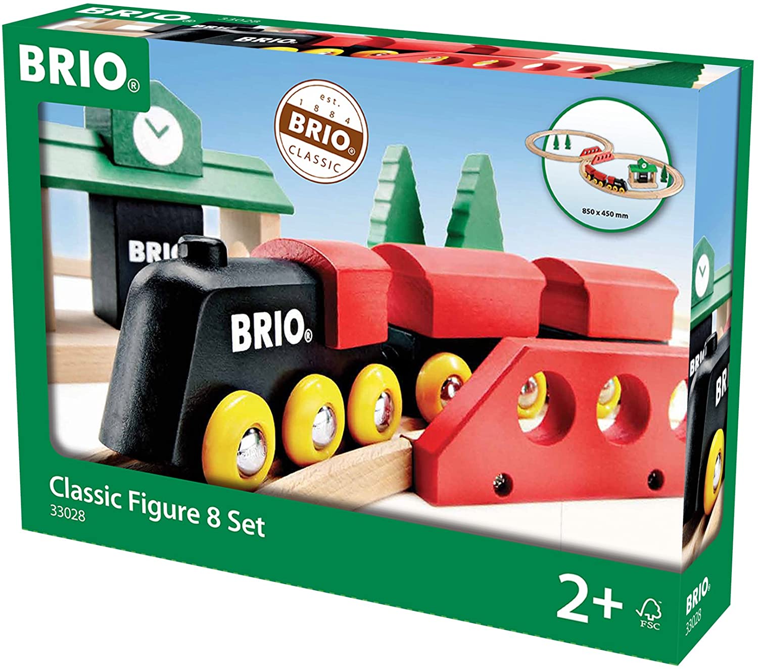 Brio Classic Figure 8 Train Set – HUZZAH! Toys