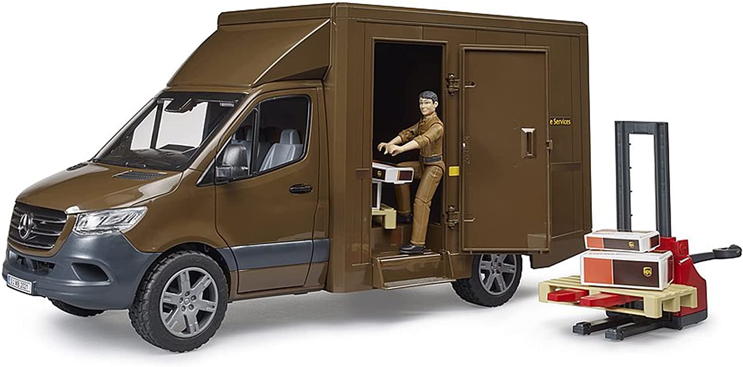 MB Sprinter UPS mit Fahrer und Zubehör, Logistik, Nutzfahrzeuge, Themenwelten