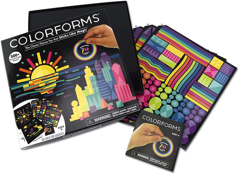 限定盤TheHigherIntelligenceAgencyColourform Colorforms 70th Anniversary Set – HUZZAH! Toys