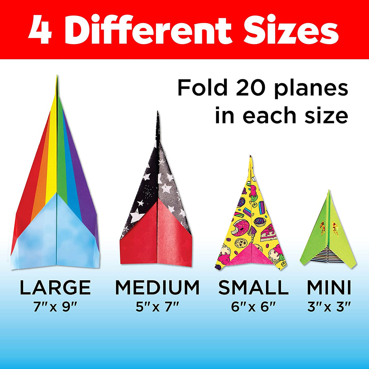 Fold & Launch Paper Airplanes – HUZZAH! Toys