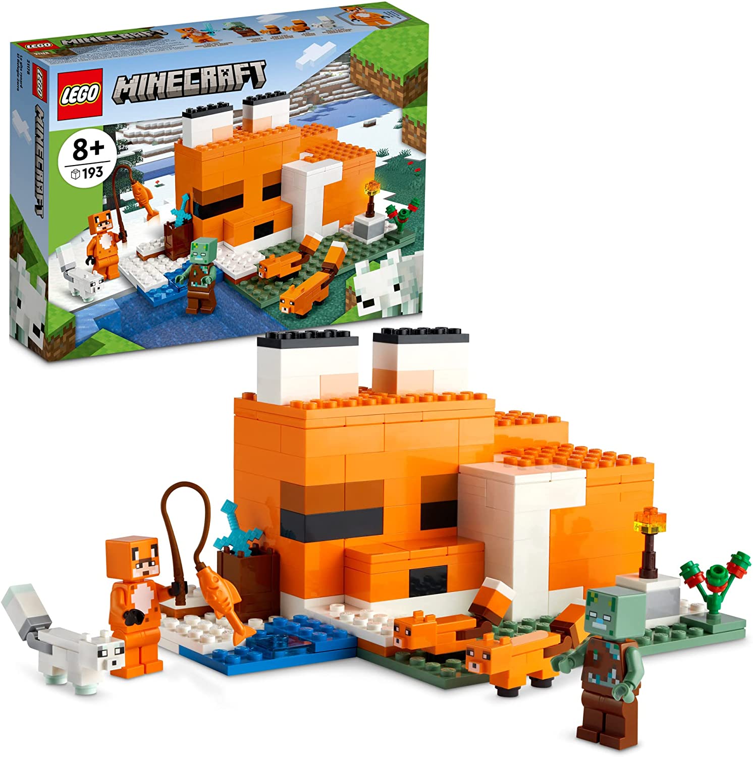 Lego 21178 - Minecraft The Fox Lodge – HUZZAH! Toys