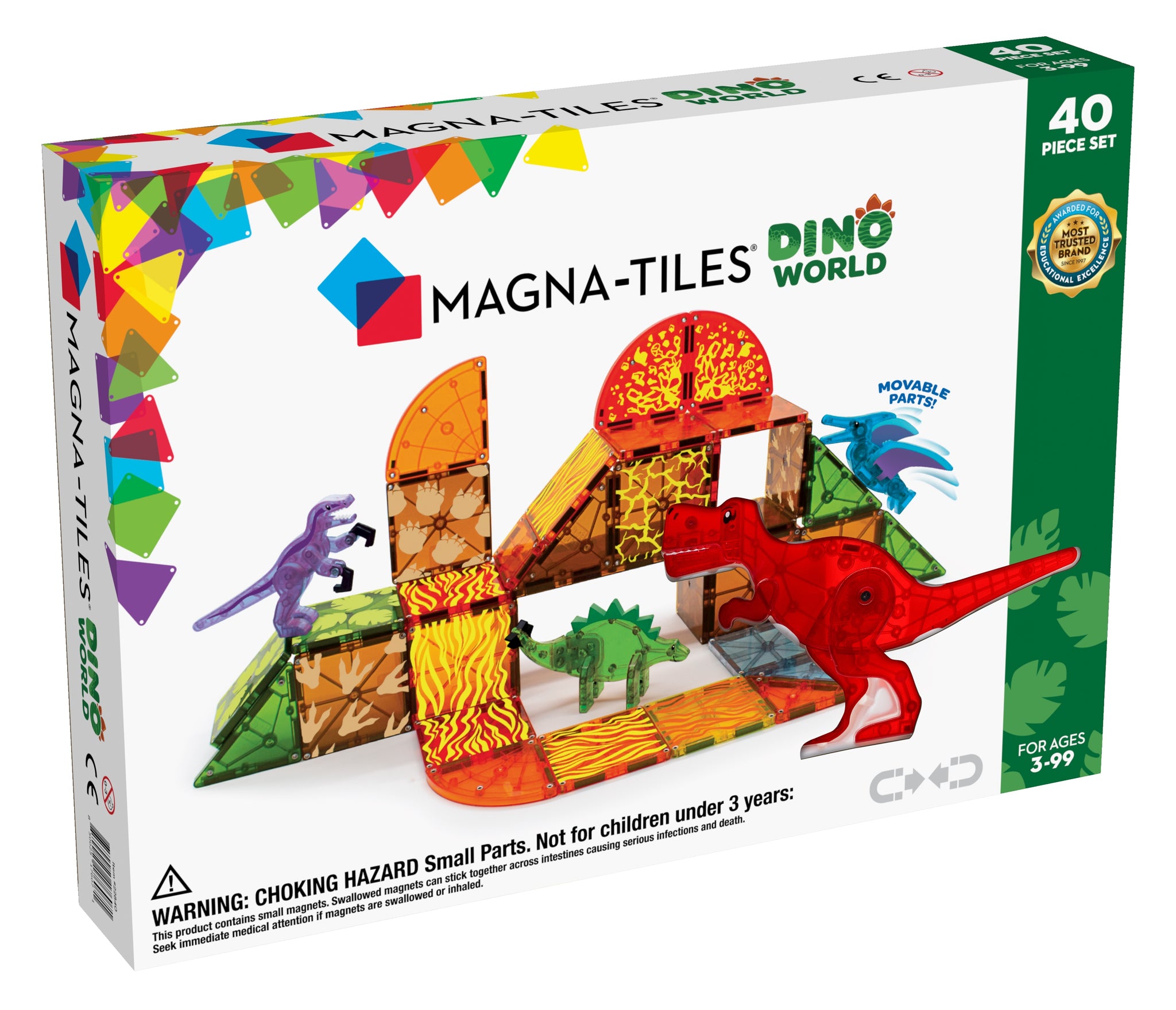 Magna Tiles Dino World – HUZZAH! Toys