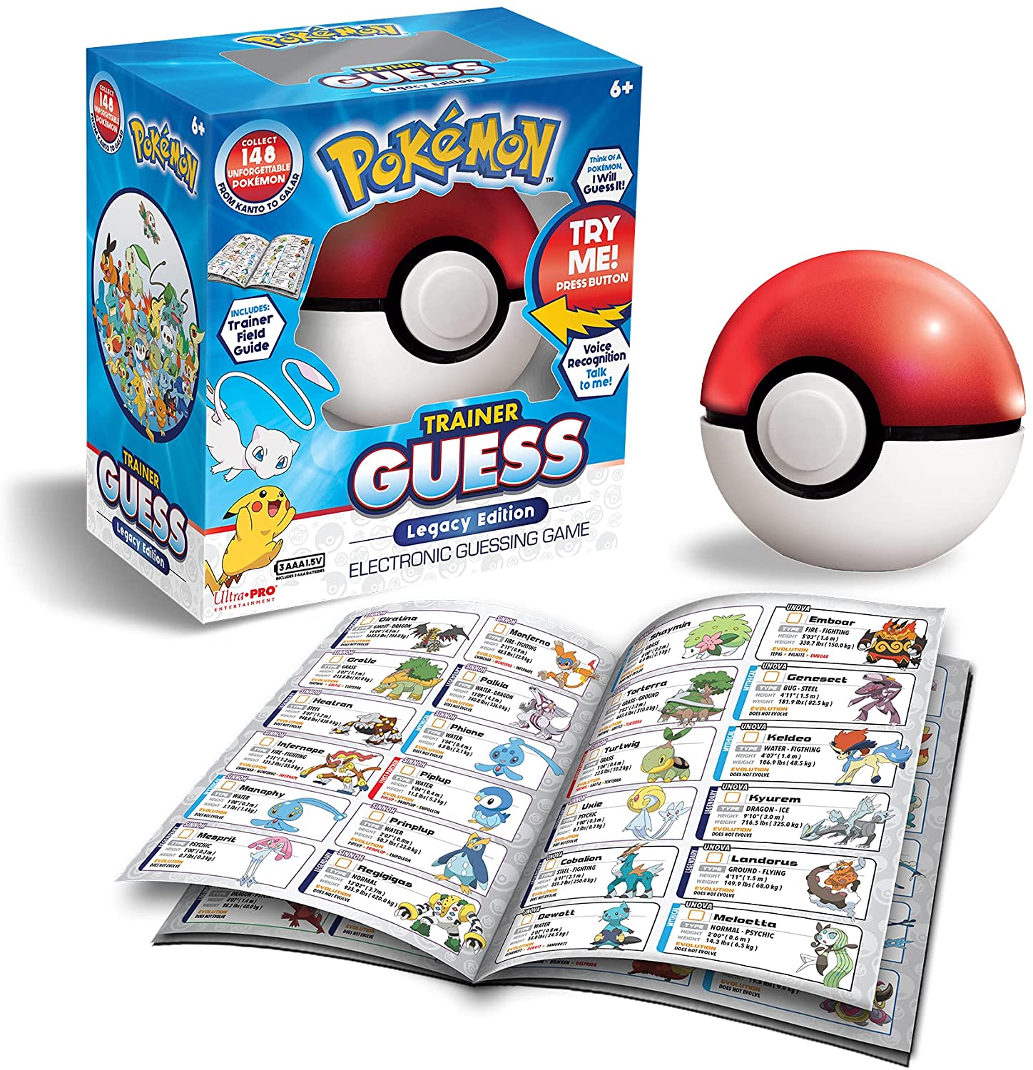 Pokemon Trainer Guess HUZZAH Toys