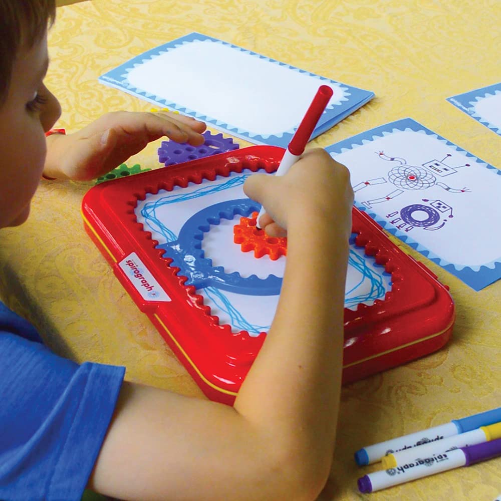 Hayley's Discovery Toys - Younger kids can enjoy Spirographing, too! 😊🎨✏️  Click on the link to check out Spirograph Jr. on my website.   Spirograph-Jr-Set,12615,197.aspx