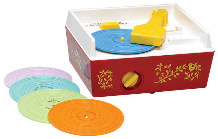 Fisher Price Music Box Record Player HUZZAH Toys