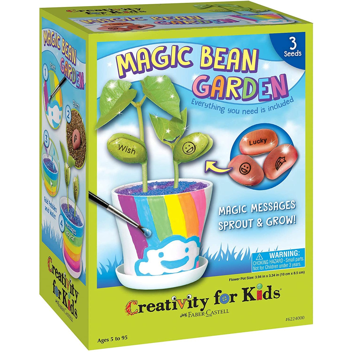 my happy garden magical seed mix Creativity for Kids Magic Bean Garden